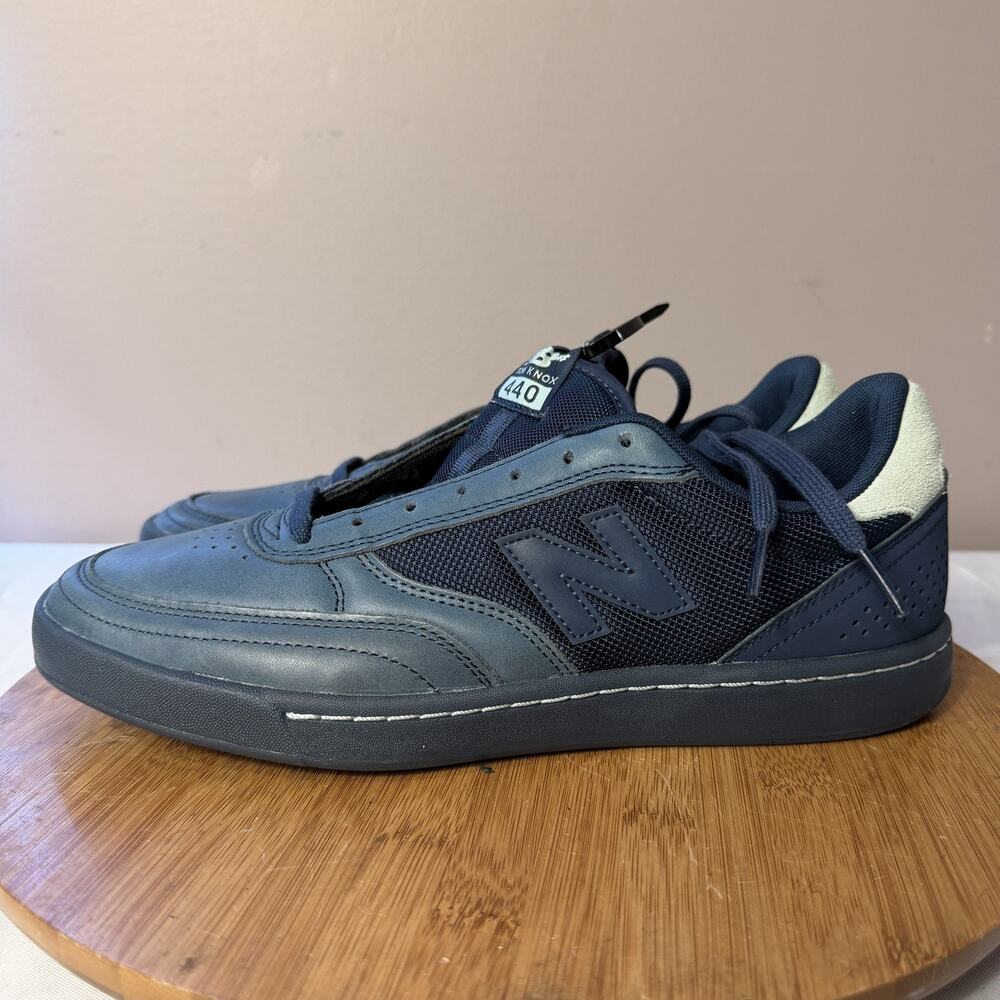 NEW BALANCE MENS SIZE 10 NUMERIC 440 TOM KNOX SKATE BLUE NM440TKN
